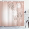 thumbnail image 1 of Ambesonne Art Shower Curtain, Cherry Blossom Fantasy Garden, 69"Wx75"L, Pale Peach, 1 of 4