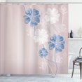 thumbnail image 1 of Ambesonne Art Shower Curtain, Fantasy Bridal Garden Spring, 69"Wx70"L, Pale Salmon, 1 of 4