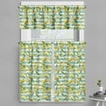 thumbnail image 1 of Ambesonne Art Valance & Curtain, Blooming Lemon Tree, 55"x30", Fern Green Seafoam, 1 of 6