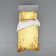 thumbnail image 1 of Ambesonne Asian Themed Bedding Set 3 Pcs, Forest Branch Blooms, Twin XL, Vermilion and Mustard, 1 of 2