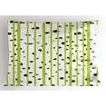 thumbnail image 1 of Ambesonne Aspen Tree Pillow Sham, Birch Woods Growth Stems, 26" X 20", Yellow Green Black White, 1 of 2