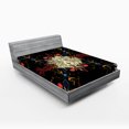 thumbnail image 1 of Ambesonne Astrology Fitted Sheet, Medieval Lion, Full Size, Multicolor, 1 of 2