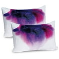 thumbnail image 1 of Ambesonne Astrology Pillow Sham 2 Pack, Mystic Signss, 36"x20", Navy Blue Fuchsia White, 1 of 3