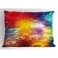thumbnail image 1 of Ambesonne Astrology Pillow Sham, Rainbow Colored Chart, 26" X 20", Multicolor, 1 of 2