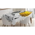 thumbnail image 1 of Ambesonne Astrology Tablecloth Rectangular Table Cover, Zodiac Leo Art, 60"x90", Multicolor, 1 of 4