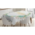 thumbnail image 1 of Ambesonne Audrey Tablecloth Rectangular Table Cover, Retro Flourishing Nature, 60"x84", Multicolor, 1 of 4