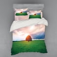 thumbnail image 1 of Ambesonne Autumn Bedding Set 4 Pcs, Idyllic Countryside, Queen, Multicolor, 1 of 2