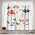 thumbnail image 1 of Ambesonne Autumn Kitchen Curtains, Fall Season Mushroom, 55"x39", Multicolor, 1 of 3