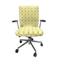 thumbnail image 1 of Ambesonne Autumn Office Chair Cover Stretchable High Back, Leaves and Acorns Pattern, Cream Apricot and Lime Green, 1 of 1