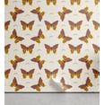 thumbnail image 1 of Ambesonne, Autumn Peel & Stick Wallpaper for Home, Moth Pattern Cottagecore, 13"x72", Pale Coffee and Pale Maroon, 1 of 5