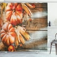 thumbnail image 1 of Ambesonne Autumn Pumpkin Shower Curtain, Harvest Ingredients, 69"Wx75"L, Multicolor, 1 of 3