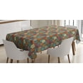 thumbnail image 1 of Ambesonne Autumn Tablecloth Rectangular Table Cover, Creative Nature Composition, 60"x84", Multicolor, 1 of 4
