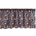 thumbnail image 1 of Ambesonne Autumn Window Valance, Doodle Forest, 54" X 18", Multicolor, 1 of 3