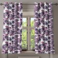 thumbnail image 1 of Ambesonne Autumnal Pattern Grommet Curtain, Vintage Berry Art, 50"x63", Dried Rose Plum White, 1 of 1
