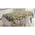 thumbnail image 1 of Ambesonne Avocado Tablecloth Rectangular Table Cover, Mexican Fruit Motif, 52"x70", Multicolor, 1 of 4