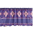 thumbnail image 1 of Ambesonne Aztec Window Valance, Modern Inspire Ornate Pattern, 54" X 18", Fuchsia Pale Peach, 1 of 3