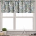 thumbnail image 1 of Ambesonne Azulejo Valance Pack of 2, Rhythmic Mosaics Tiles Art, 42"X12", Multicolor, 1 of 5