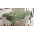 thumbnail image 1 of Ambesonne Bacon Tablecloth Rectangular Table Cover, American Breakfast Menu, 60"x90", Multicolor, 1 of 4