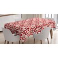 thumbnail image 1 of Ambesonne Bacon Tablecloth Rectangular Table Cover, Appetizing Pork Meat Ham, 60"x90", Multicolor, 1 of 4
