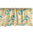 thumbnail image 1 of Ambesonne Bacon Window Valance, Breakfast Egg and Bacon, 54" X 18", Multicolor, 1 of 3