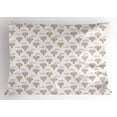thumbnail image 1 of Ambesonne Balloon Pillow Sham, Swirls Hearts, 26" X 20", Multicolor, 1 of 2