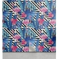 thumbnail image 1 of Ambesonne Banana Leaf Peel & Stick Wallpaper for Home, Watercolor Flamingo, 13"x36", Multicolor, 1 of 6