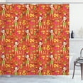 thumbnail image 1 of Ambesonne Bar Shower Curtain, Hawaiian Luau Party Aloha Girls, 69"Wx70"L, Multicolor, 1 of 5