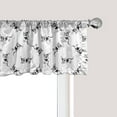 thumbnail image 1 of Ambesonne Basset Hound Window Valance, Shocked Long Eared Dog, 42" x 18", Black and White, 1 of 3