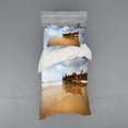 thumbnail image 1 of Ambesonne Beach Bedding Set 3 Pcs, Antique Rusty Ship Wreck, Twin, Multicolor, 1 of 3