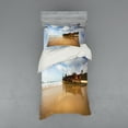 thumbnail image 1 of Ambesonne Beach Bedding Set 3 Pcs, Antique Rusty Ship Wreck, Twin XL, Multicolor, 1 of 3