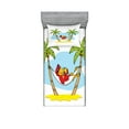 thumbnail image 1 of Ambesonne Beach Fitted Sheet & Pillow Sham Set, Hammock Palm Tree Shade, Twinxl, Multicolor, 1 of 2