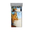 thumbnail image 1 of Ambesonne Beach Fitted Sheet & Pillow Sham Set, Tropical Beach Seashell, Twinxl, Multicolor, 1 of 3