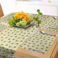 thumbnail image 1 of Ambesonne Bee Table Runner & Placemats, Rhythmic Flying Insects Cartoon, Placemat 4 pcs + Runner 12"x72", Eggshell Yellow, 1 of 2