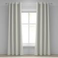 thumbnail image 1 of Ambesonne Beige Grommet Curtain, Delicate Classical Rows, 50" x 96", Eggshell White, 1 of 6