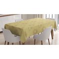 thumbnail image 1 of Ambesonne Beige Tablecloth Rectangular Table Cover, Pumpkins Field Halloween, 60"x84", Beige, 1 of 4