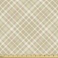 thumbnail image 1 of Ambesonne Beige Tan Fabric by the Yard Upholstery, British Retro Rustic Art, 3 Yards, Pale Mustard Ecru, 1 of 5