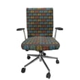 thumbnail image 1 of Ambesonne Bicycle Office Chair Cover Stretchable High Back, Colorful Bike Pattern Print, Vermilion Dimgray Mustard, 1 of 1