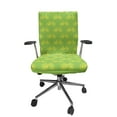 thumbnail image 1 of Ambesonne Bicycle Office Chair Cover Stretchable High Back, Vibrant 2 Wheel Items, Lime Green and Yellow, 1 of 6