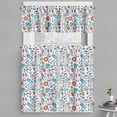 thumbnail image 1 of Ambesonne Bicycle Valance & Curtain, Retro Hipster Lifestyle, 55"x36", Multicolor, 1 of 6