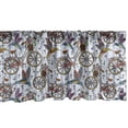 thumbnail image 1 of Ambesonne Bicycle Window Valance, Nostalgic Flower Bird, 54" X 18", Multicolor, 1 of 3