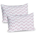 thumbnail image 1 of Ambesonne Bird Print Pillow Sham 2 Pack, Watercolor Silhouettes, 36"x20", Pale Pink Pale Mauve, 1 of 3