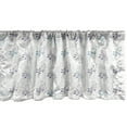 thumbnail image 1 of Ambesonne Bird Window Valance, Swallow Birds on Branch, 54" X 12", Eggplant Petrol Blue, 1 of 2