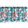thumbnail image 1 of Ambesonne Birds Valance Pack of 2, Branches and Little Birds, 42"X12", Multicolor, 1 of 3