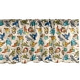 thumbnail image 1 of Ambesonne Birds Window Valance, Funny Cartoon Design, 54" X 18", Multicolor, 1 of 3