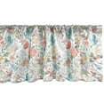 thumbnail image 1 of Ambesonne Birds Window Valance, Pigeons Carrying Flowers, 54" X 18", Multicolor, 1 of 3