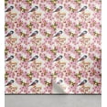 thumbnail image 1 of Ambesonne Birds and Nature Peel & Stick Wallpaper for Home, Asian Art Cherry, 13"x36", Off White Pale Pink, 1 of 5