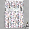 thumbnail image 1 of Ambesonne Birthday Valance & Curtain, Doodle, 55"x36", Multicolor, 1 of 6