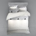 thumbnail image 1 of Ambesonne Black White Bedding Set 4 Pcs, Modern Minimalist, Queen, Black and White, 1 of 3