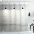 thumbnail image 1 of Ambesonne Black White Shower Curtain, Modern Minimalist, 69"Wx84"L, Black and White, 1 of 5