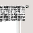 thumbnail image 1 of Ambesonne Black White Window Valance, Abstract Shibori, 54" X 12", Black White, 1 of 3